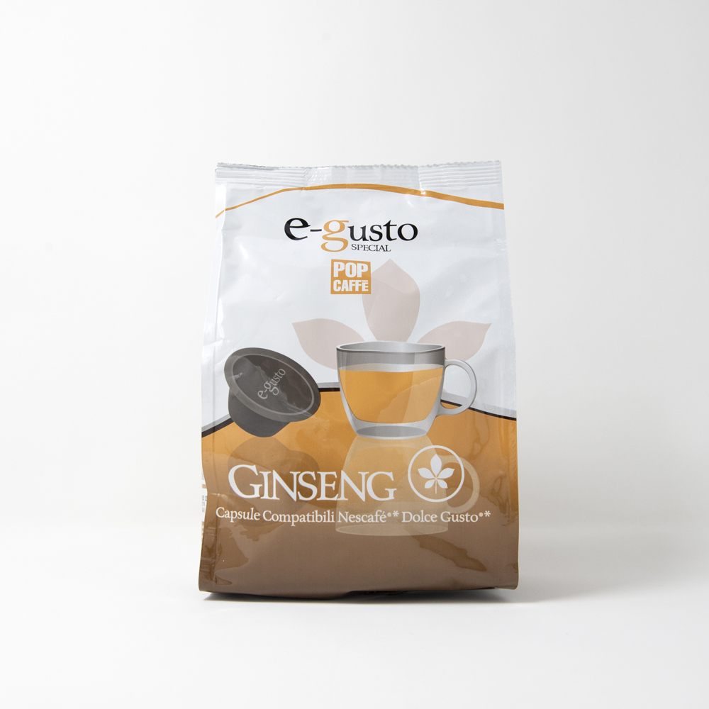 Pop caffè - Capsule e-Gusto Ginseng